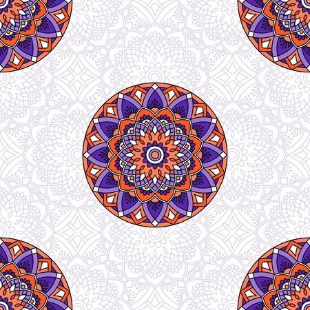 Seamless oriental pattern. This is file of EPS10 format.のイラスト素材
