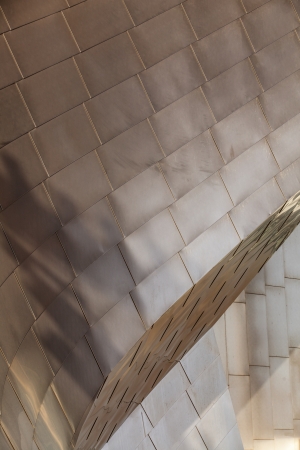 Gehry band shell in Millenium Parkのeditorial素材