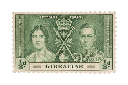 Image of a Gibraltar stampのeditorial素材