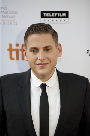 Jonah Hill steps onto the red carpet at the 2011 Toronto International Film Festival on September 9th, 2011 for the screening of Moneyballのeditorial素材