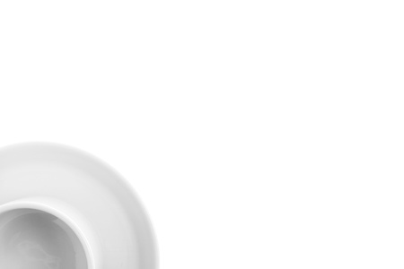 Image of a mug in top viewの写真素材