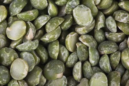 Macro image of a dry green beansの写真素材