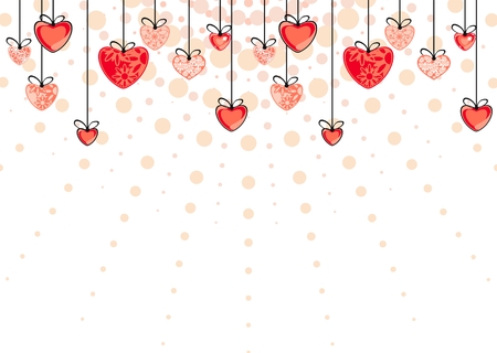 White love backgroundのイラスト素材