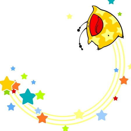 Flying monsterのイラスト素材