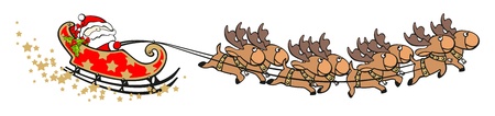 Santa Clausのイラスト素材