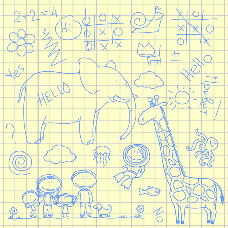 Doodlesのイラスト素材