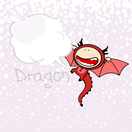 Chinese Zodiac signs - the Dragonのイラスト素材