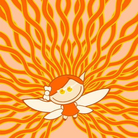 Summer fairyのイラスト素材