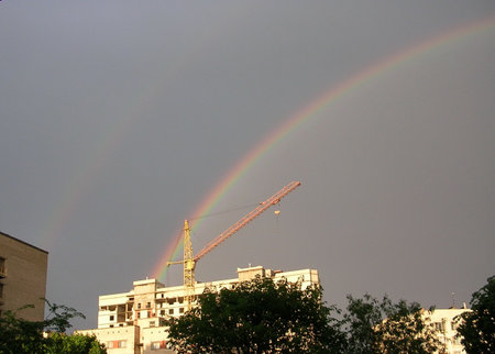 Rainbowの写真素材