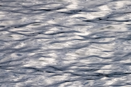 Sun reflecting off the water - Pacific Ocean, La Jolla Beach, San Diego, Californiaの写真素材