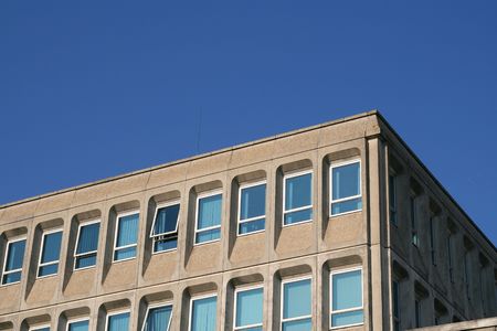 Concrete Office Blockの写真素材