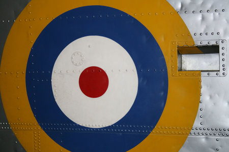 RAF Roundel WW2の写真素材