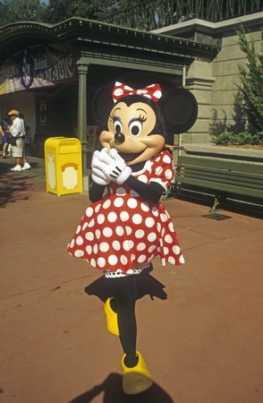 Disney World Magic Kingdom - Minnie Mouseのeditorial素材