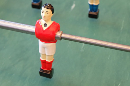 Table football or table soccer. is a table-top game that is loosely based on football.