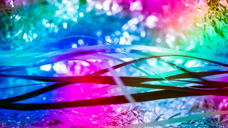 Abstract colourful background. Merry festive texture with Xmas or birthday atmosphere in HD ratio,...
