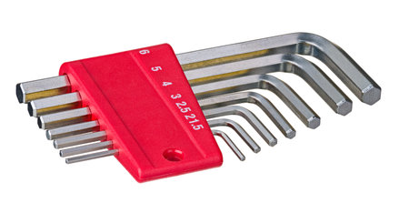 Photo of Metal Allen wrench toolkit in - ID:1-182305124 - Royalty Free ...
