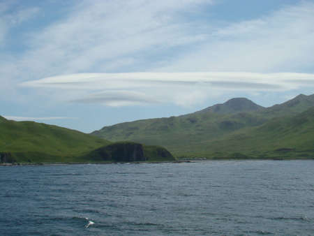 flat skyの写真素材