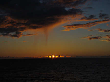 west in the rain 2の写真素材