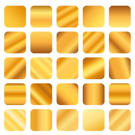 beautiful gold gradient color for design.のイラスト素材