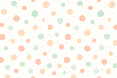 Colorful Polka Dots Background. Vector Illustration EPS10の素材