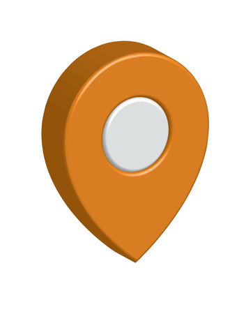 vector gps location symbolのイラスト素材
