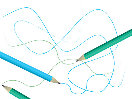 Pencil design backgroundのイラスト素材