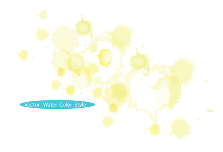 Abstract hand drawn watercolor background,vector illustration.のイラスト素材