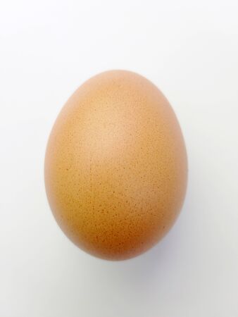 egg isolated on white backgroundの写真素材
