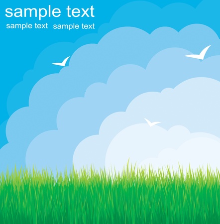 Green grass のイラスト素材