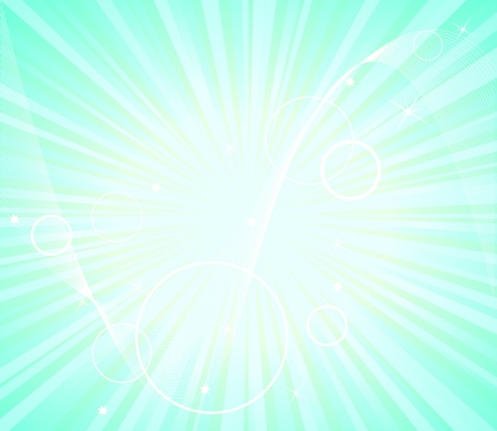 Abstract blue ecology light backgroundのイラスト素材