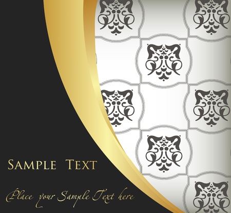 Vintage background for book cover or cardのイラスト素材