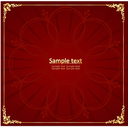 Red vintage backgroundのイラスト素材