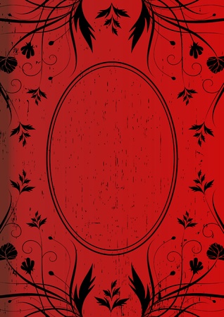 Vintage frames and elements illustrationのイラスト素材