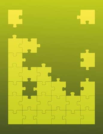 Puzzle vector backgroundのイラスト素材