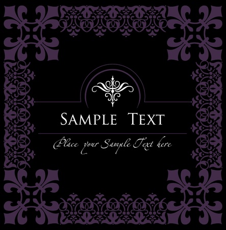 Vector Vintage background for book cover or cardのイラスト素材
