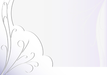 gentle light simple background with swirlsのイラスト素材