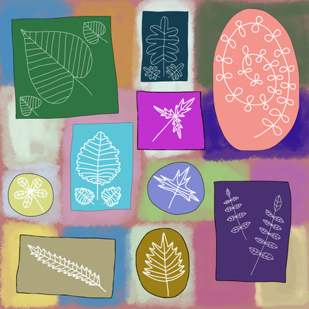 pattern of leaves