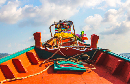 Thai boatの写真素材
