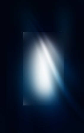 Abstract blue background with abstract billboard art illustration.のイラスト素材