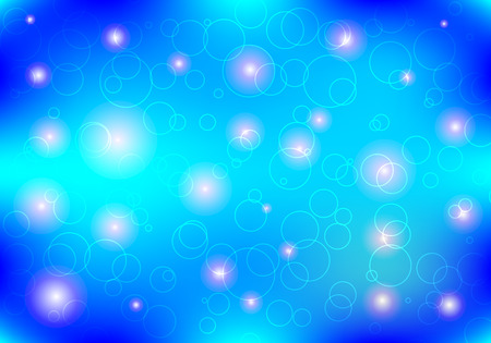 Abstract background with rings and circles, vector art illustration.のイラスト素材