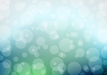 Abstract blurred bokeh, vector art illustration background.のイラスト素材