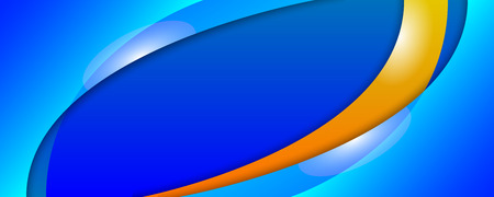 Abstract banner with lines, vector art illustration.のイラスト素材