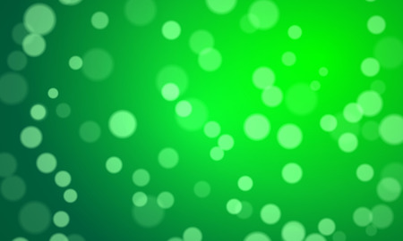 Green bright bokeh background, vector art illustration.のイラスト素材