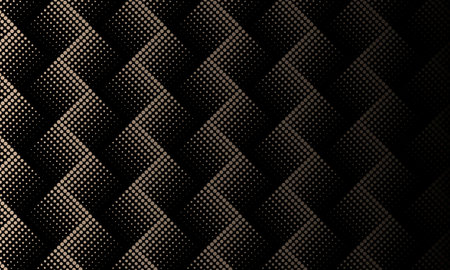 Black brown halftone dotted abstract background, vector art illustration.