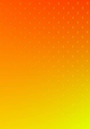 Halftone Dot Orange Background, vector art illustration.のイラスト素材