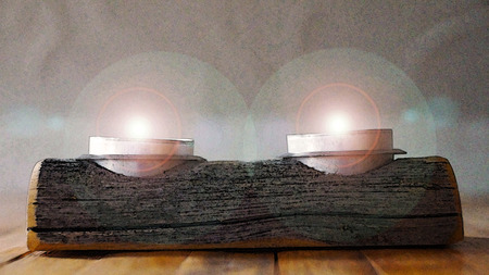 Licht, hell, Kerze Tisch Erholung Entspannung Feuerの写真素材