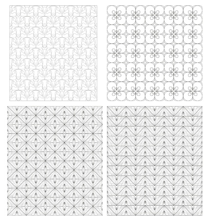 abstract seamless pattern backgroundのイラスト素材