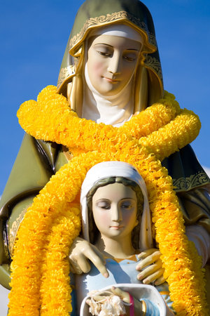 Saint Anna statue or sculpture