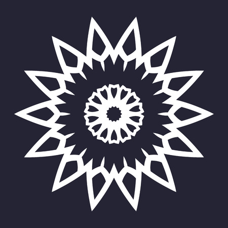 Universal different vintage eastern patterns (tiling). Endless texture can be used for wallpaper, pattern fills, web page background,surface textures. Retro monochrome geometric ornament.のイラスト素材