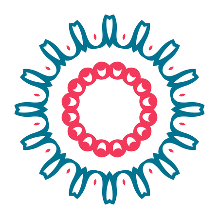 Vintage universal different eastern patterns (tiling). Endless texture can be used for wallpaper, pattern fills, web page background, surface textures clothes. Retro geometric ornament.のイラスト素材